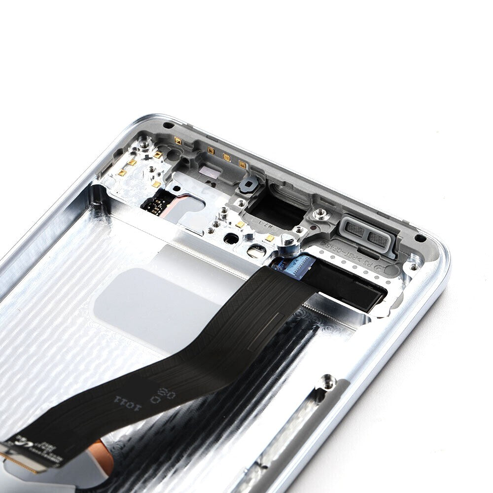Samsung Galaxy S21 Ultra 5G G998 OLED Screen Replacement Digitizer with Frame-Phantom Silver Samsung Galaxy S21 Ultra 5G G998 OLED Screen Replacement Digitizer with Frame-Phantom Silver